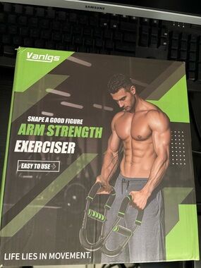 Vanlgs Arm Strength Exerciser - Black & Green